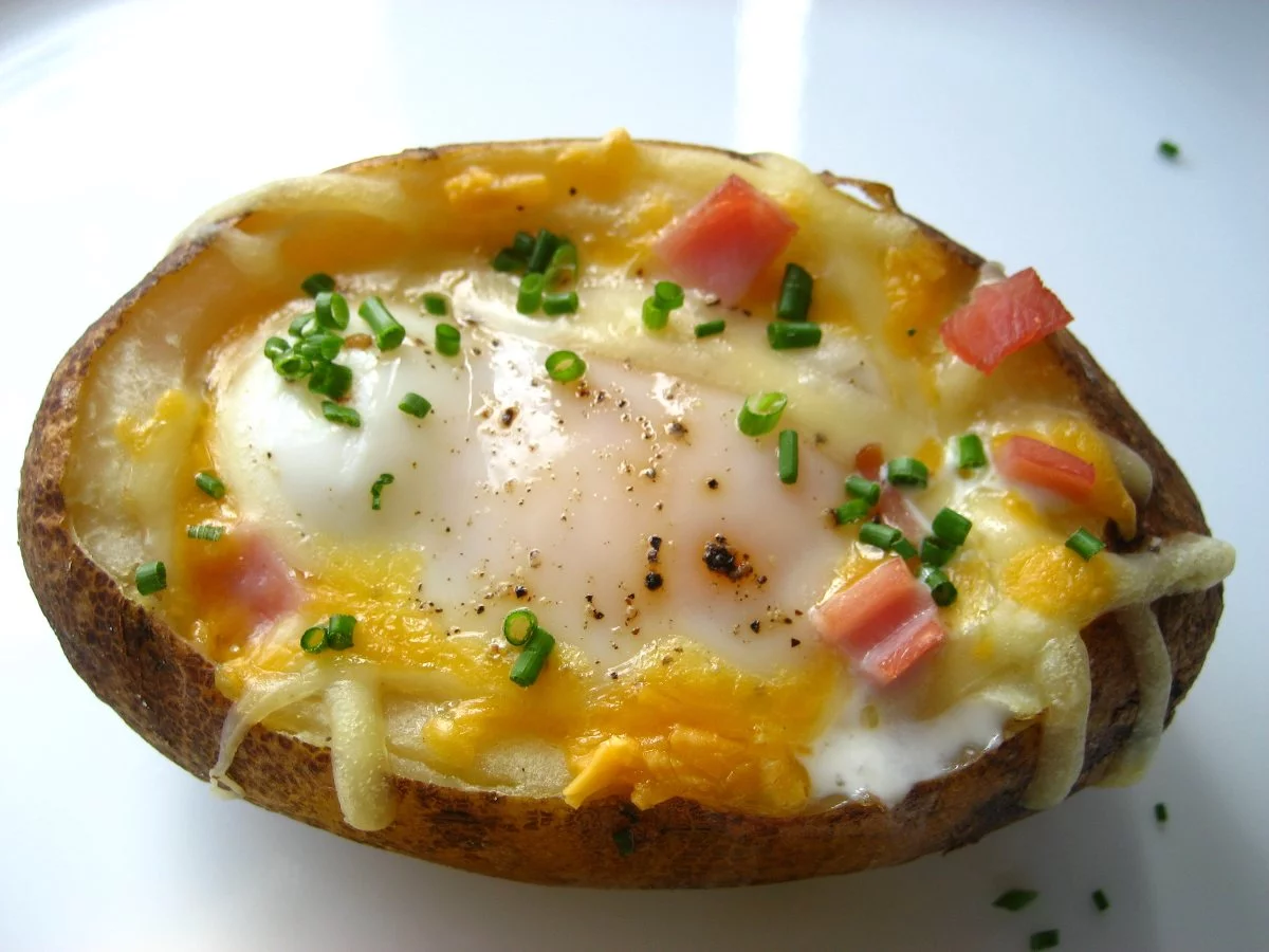 Weight gain Meal Plan for Underweight Children 18 Baked Potatoes with Eggs
