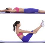 double leg lift and head lift exercise