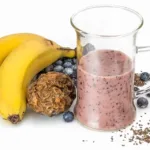 13 Best High Protein Snacks with Easy Recipes 24 high protein snacks chia seeds pudding banana blueberry smoothie