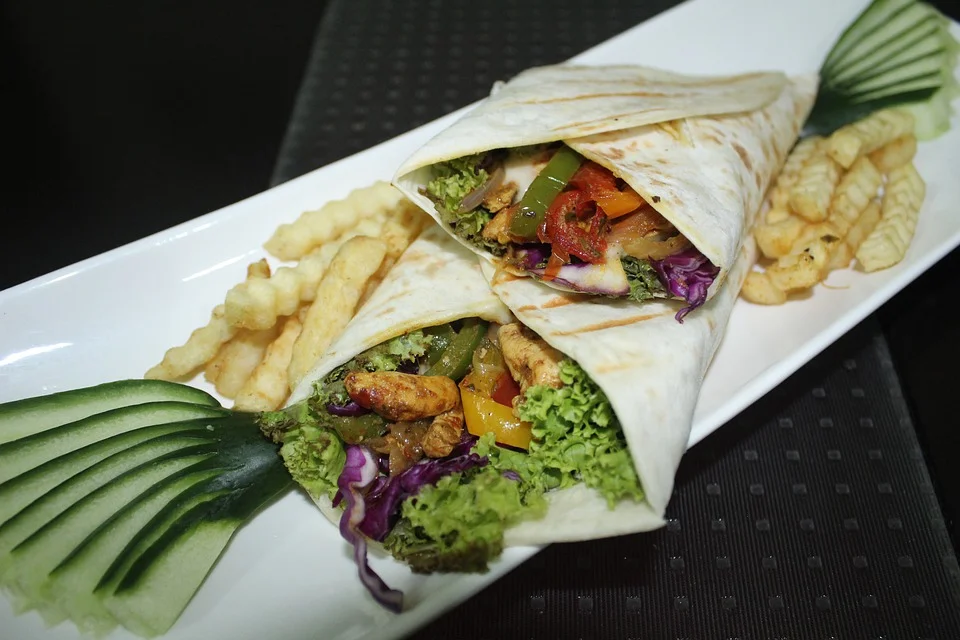 Weight gain Meal Plan for Underweight Children 17 chicken fajita wrap high protein lunch ideas for weight loss