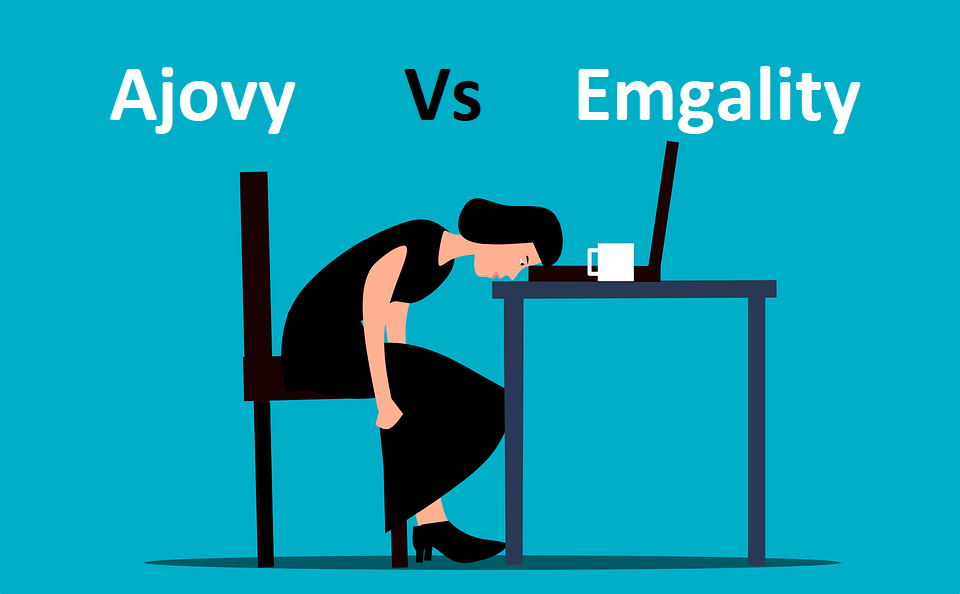 headache and stress ajovy vs emgality
