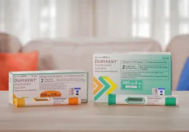 Dupixent syringe and prefilled pen device