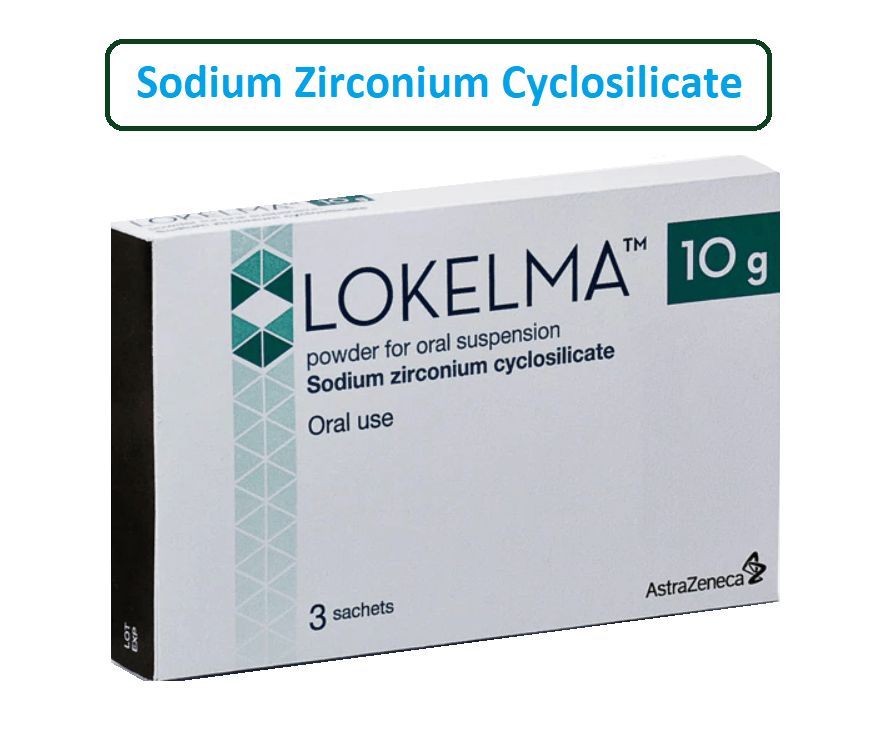 sodium zirconium cyclosilicate lokelma powder uses dose moa brands side effects