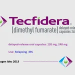 Delayed-release Oral Dimethyl fumarate Capsules: Tecfidera 23 dimethyl fumarate tecfidera 120 mg 240 mg capsules
