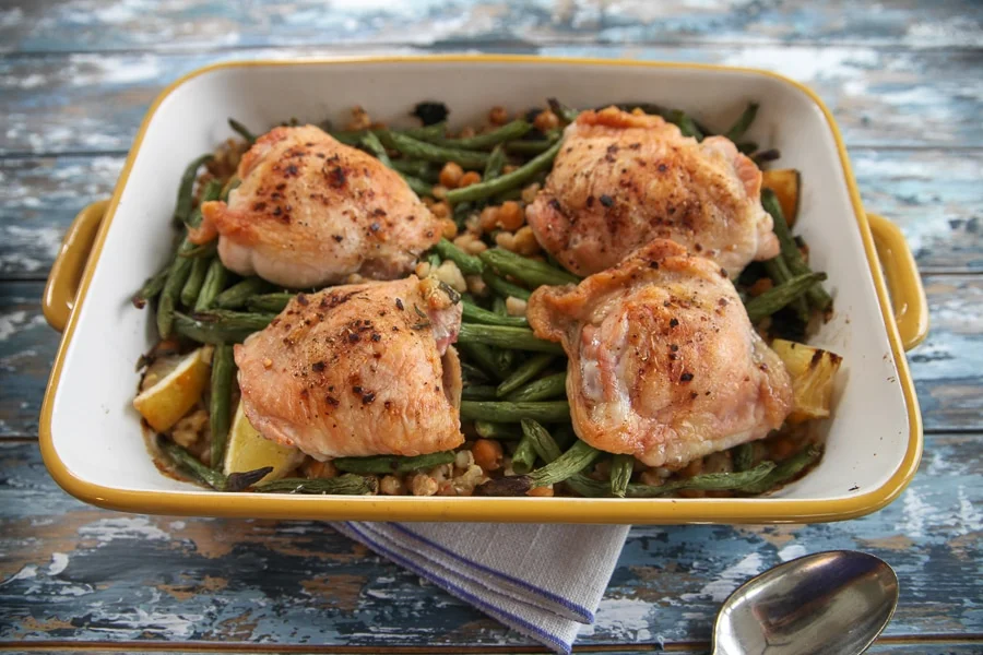 Chicken and Bean Bake for gastric bypass patients