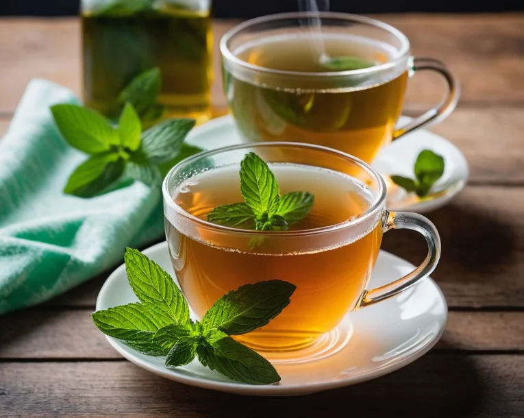 peppermint tea for anxiety and depression