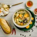 Plant-Based Burgers Win the Heart in "Animal vs Plant-Based Meat" Debate 30 plant based meat alternatives vegan meat substitutes bowel of soup with vegetables