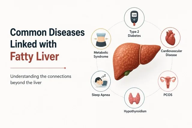 6 diseases linked to fatty liver