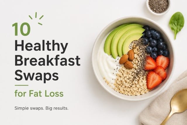10 healthy breakfast swaps for weight loss