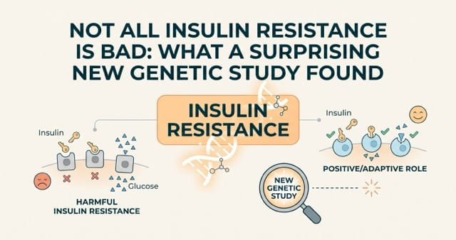 not all insulin resistance is bad